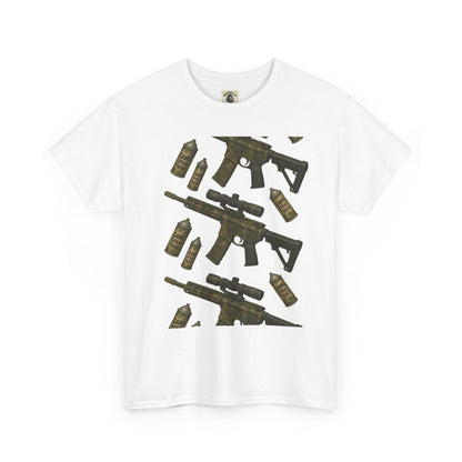 The Only Thing Shining Should Be The Sun Tee - Paint Your Gun Tee.