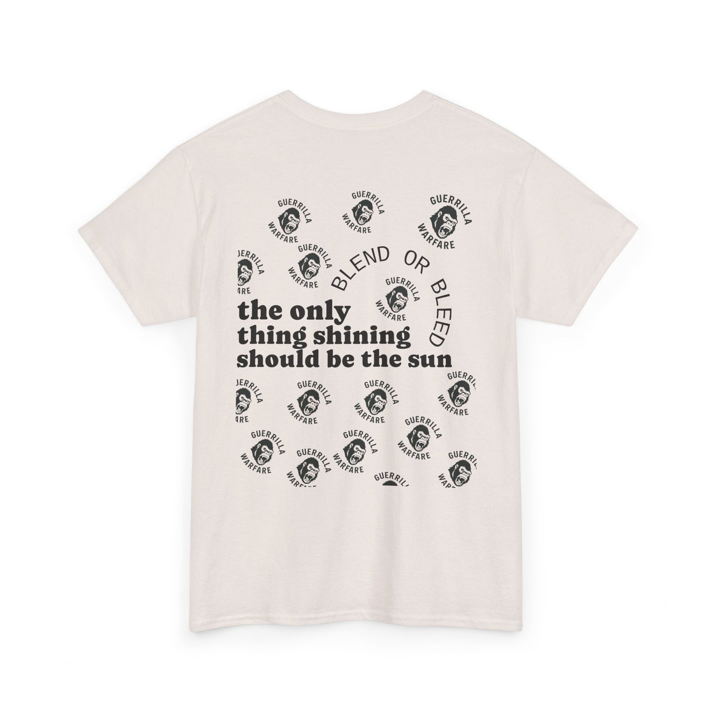 The Only Thing Shining Should Be The Sun Tee - Paint Your Gun Tee.