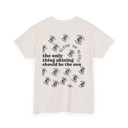 The Only Thing Shining Should Be The Sun Tee - Paint Your Gun Tee.