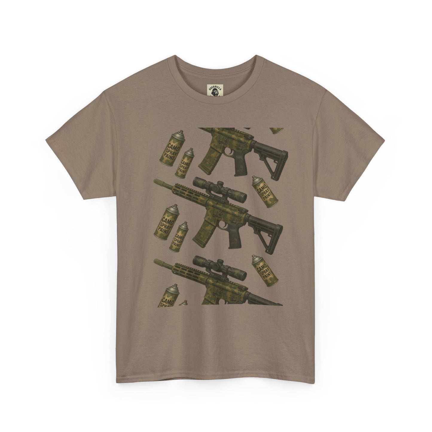 The Only Thing Shining Should Be The Sun Tee - Paint Your Gun Tee.