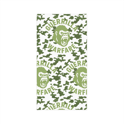 Neck Gaiter — Green Camo 'Guerrilla Warfare' Gorilla Face Tactical Face Mask midweight