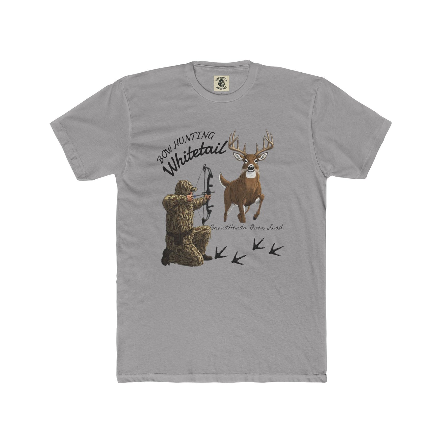 Broadheads over lead Tee - Bowhunting Whitetails Tee
