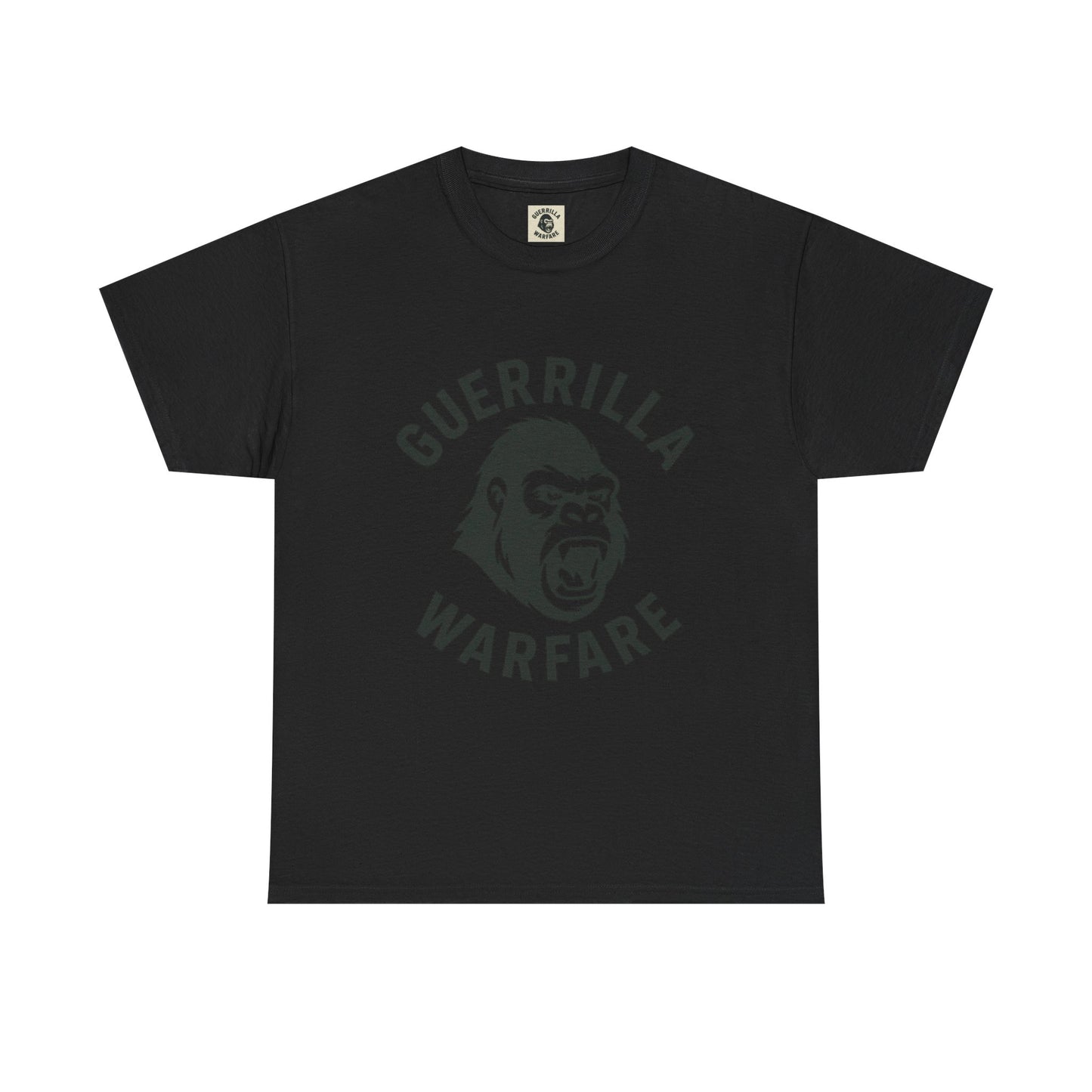 9MM Carbine Monkey Tee / 100% Cotten, Knitted Collar,