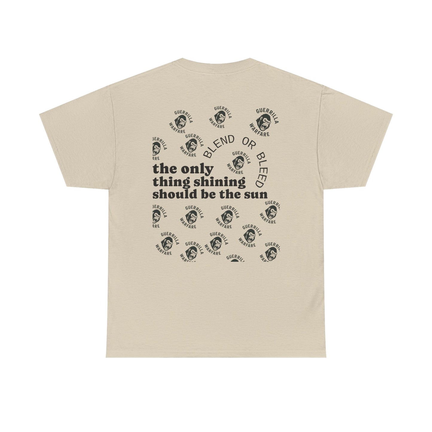 The Only Thing Shining Should Be The Sun Tee - Paint Your Gun Tee.