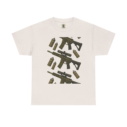 The Only Thing Shining Should Be The Sun Tee - Paint Your Gun Tee.