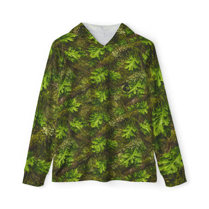 GREEN TREE - moisture wicking breathable hoodie.