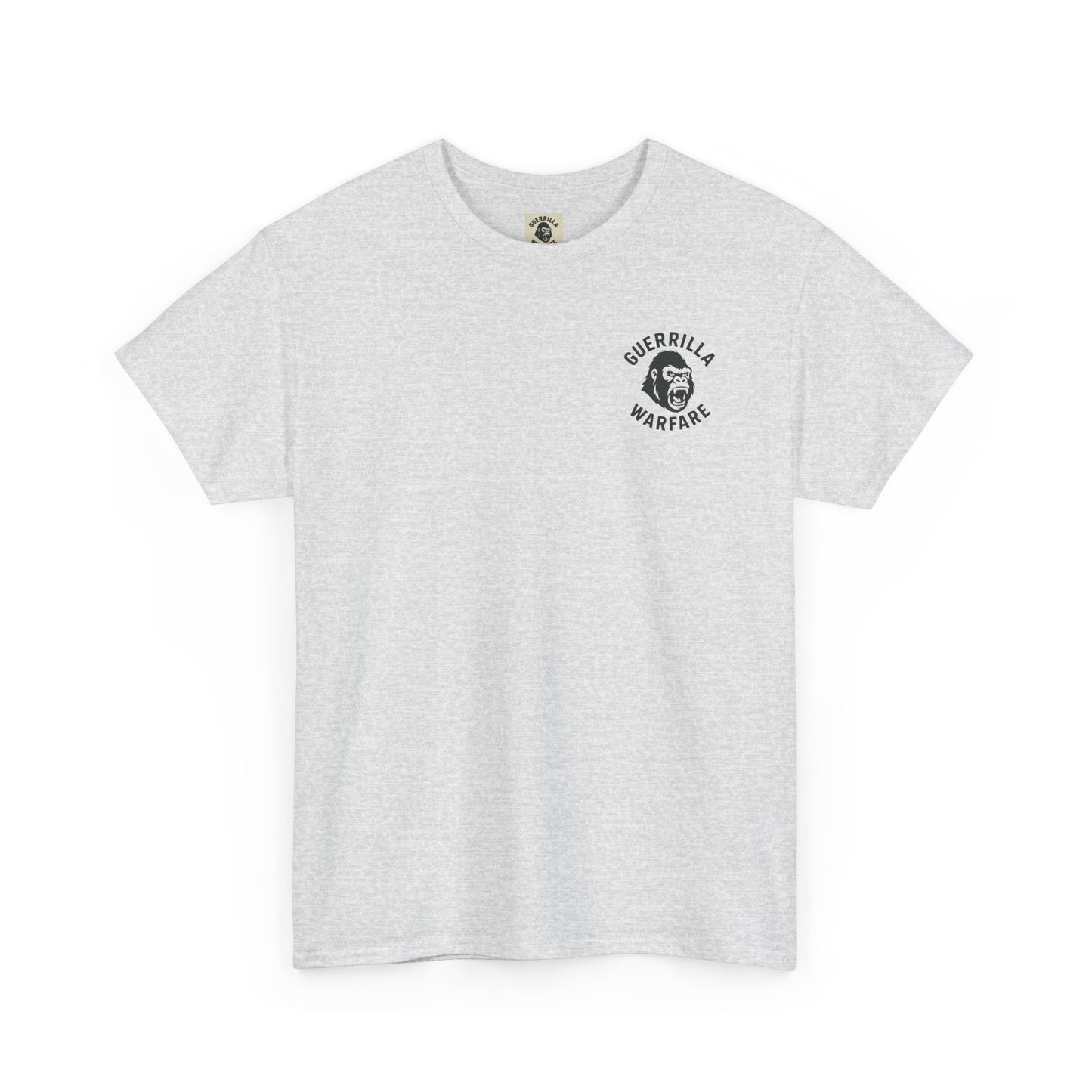 9MM Carbine Monkey Tee / 100% Cotten, Knitted Collar,