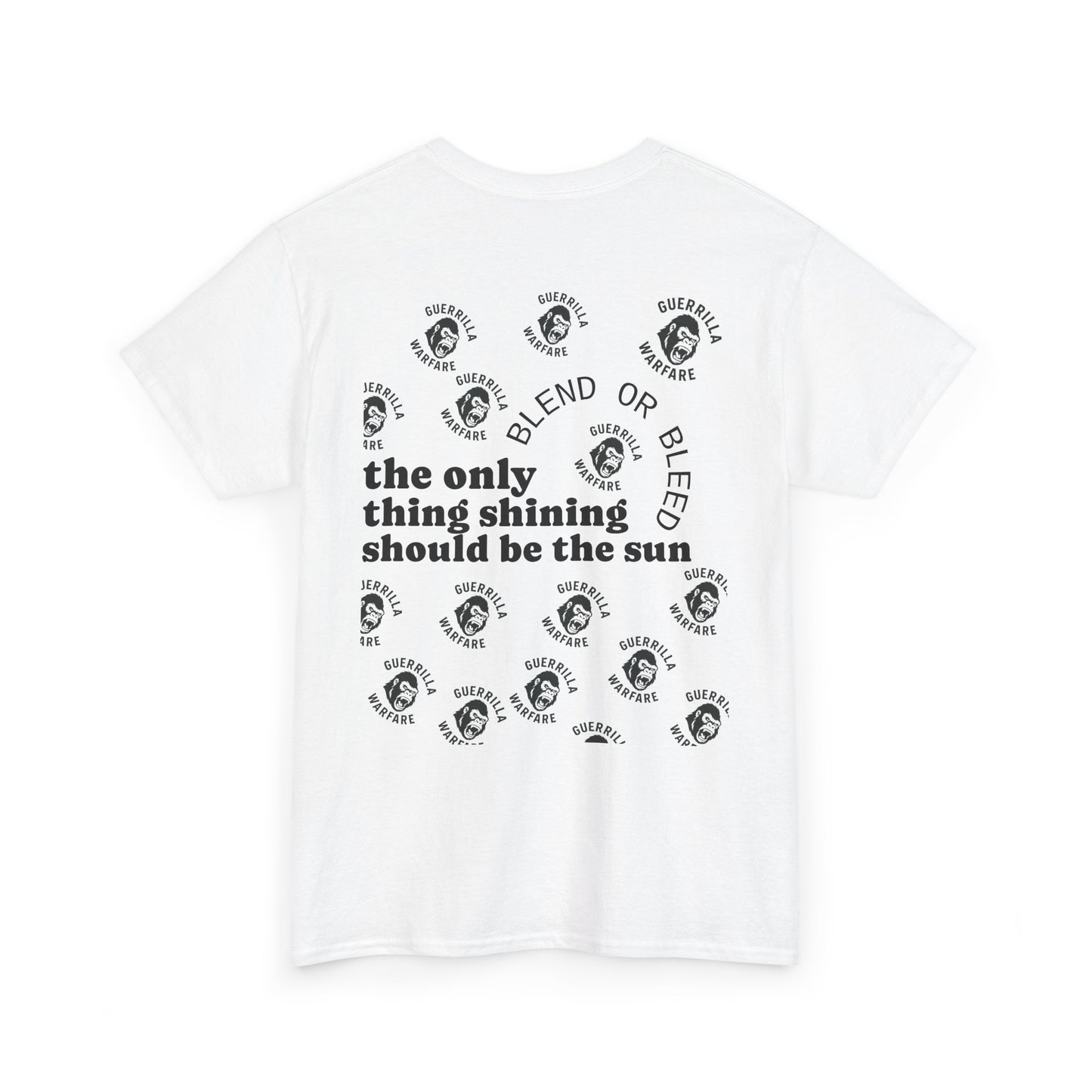 The Only Thing Shining Should Be The Sun Tee - Paint Your Gun Tee.