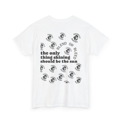 The Only Thing Shining Should Be The Sun Tee - Paint Your Gun Tee.
