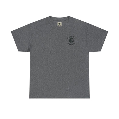 9MM Carbine Monkey Tee / 100% Cotten, Knitted Collar,