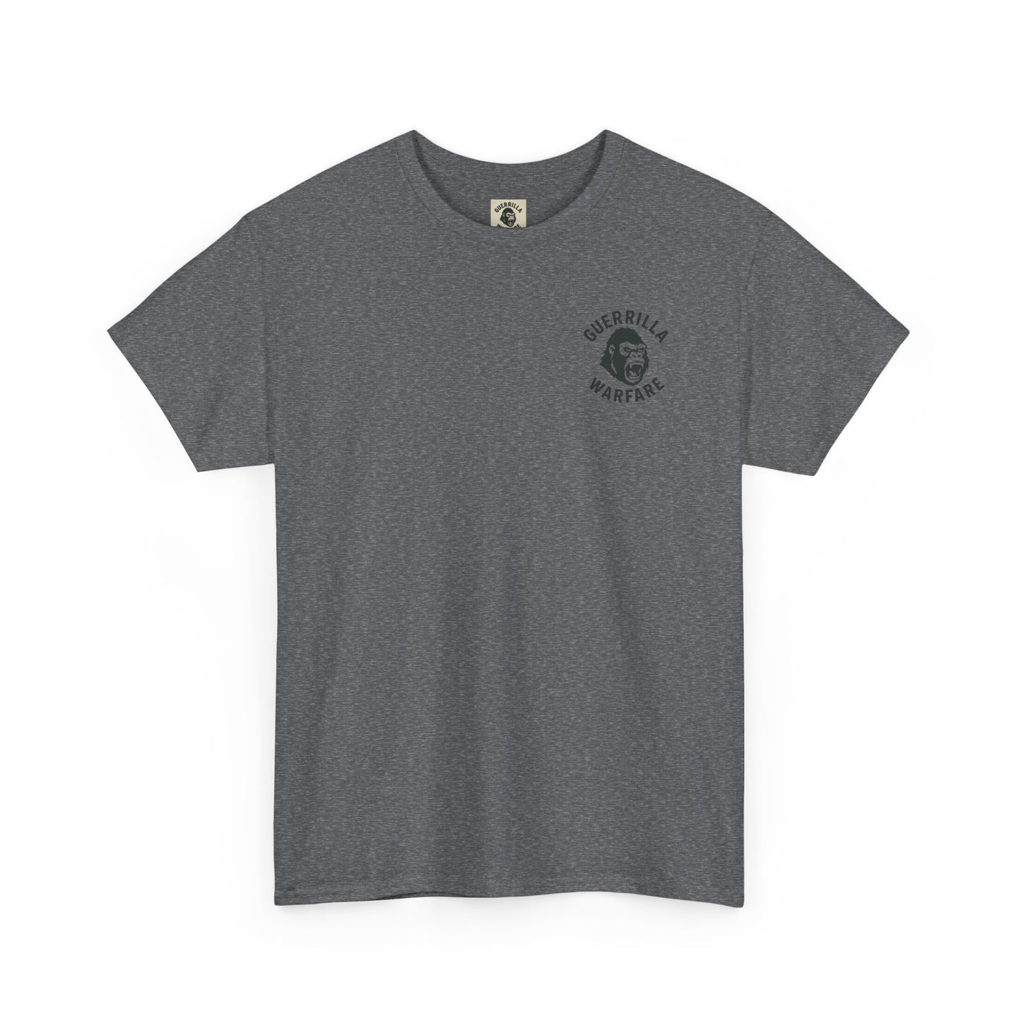 9MM Carbine Monkey Tee / 100% Cotten, Knitted Collar,