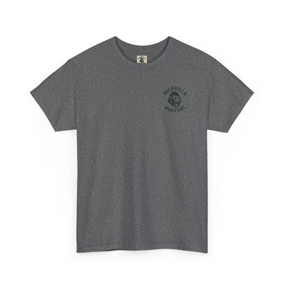 9MM Carbine Monkey Tee / 100% Cotten, Knitted Collar,