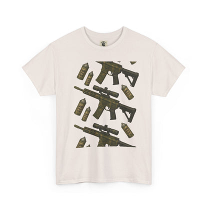 The Only Thing Shining Should Be The Sun Tee - Paint Your Gun Tee.