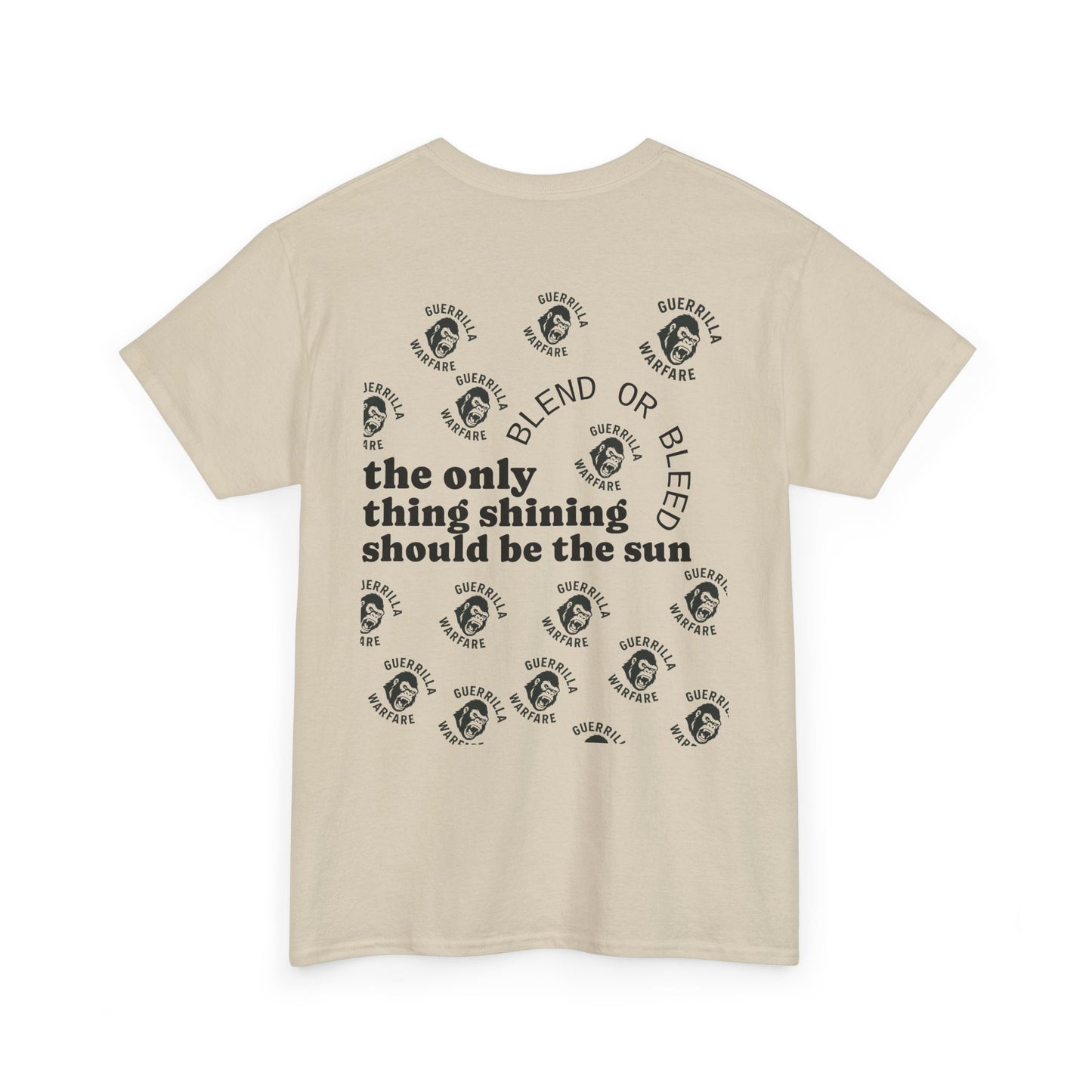 The Only Thing Shining Should Be The Sun Tee - Paint Your Gun Tee.