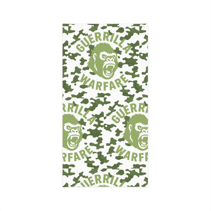 Neck Gaiter — Green Camo 'Guerrilla Warfare' Gorilla Face Tactical Face Mask midweight