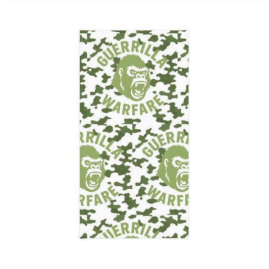 Neck Gaiter — Green Camo 'Guerrilla Warfare' Gorilla Face Tactical Face Mask midweight