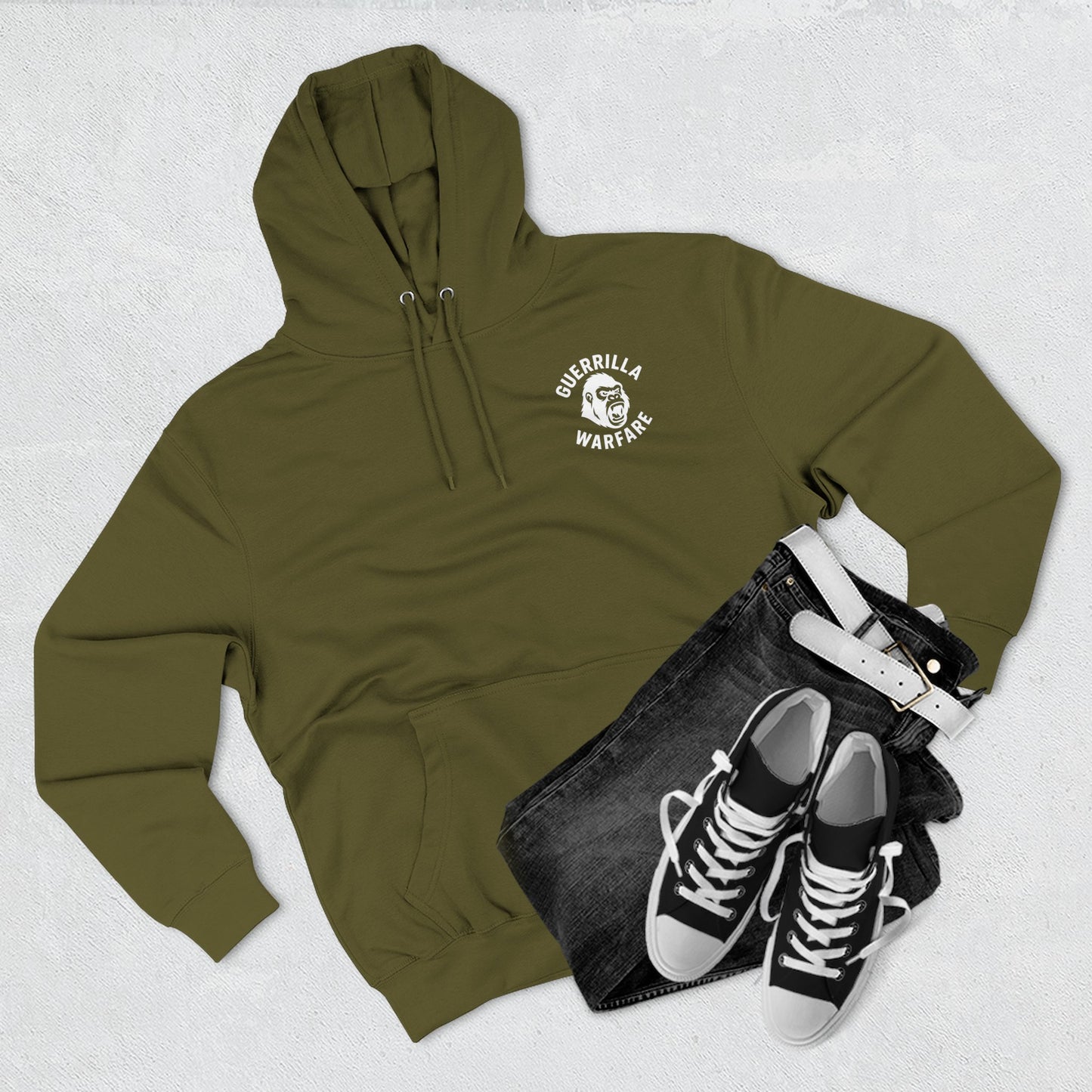 BLEND OR BLEED FLEECE HOODIE - midweight