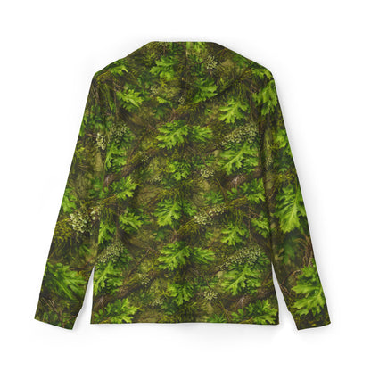 GREEN TREE - moisture wicking breathable hoodie.