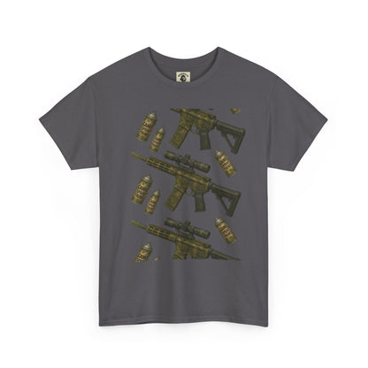 The Only Thing Shining Should Be The Sun Tee - Paint Your Gun Tee.